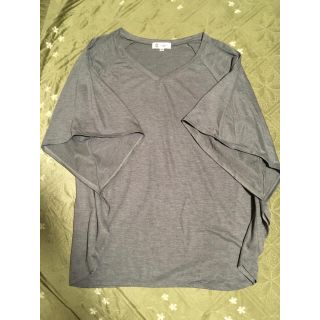 ミッシェルクラン(MICHEL KLEIN)のパンタロ様専用！ミッシェルクラン☆グレーカットソー(Tシャツ(半袖/袖なし))