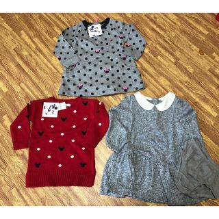 ベビーギャップ(babyGAP)のbaby  GAP ミニーワンピースニットセット(ワンピース)