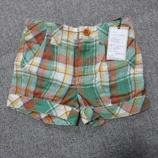 ベビーギャップ(babyGAP)の新品  90cm チェックパンツ(パンツ/スパッツ)