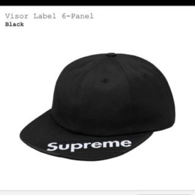 Supreme Visor Label 6-Panel Cap バイザーラベルのサムネイル