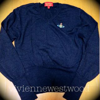 ヴィヴィアンウエストウッド(Vivienne Westwood)のvivienne Vネックセーター(ニット/セーター)