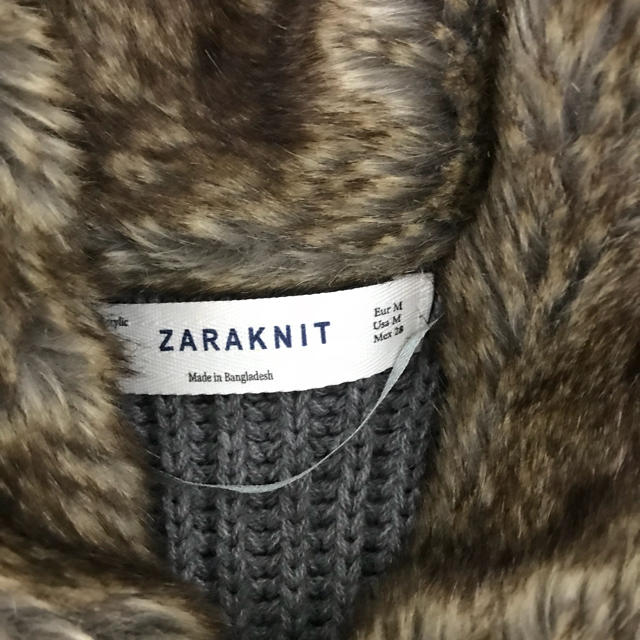 ZARA(ザラ)のZARA  レディースのジャケット/アウター(ニットコート)の商品写真