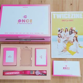 TIME SALE!! TWICE ONCE1期 韓国FC 公式グッズ の通販 by YooN's