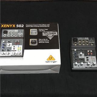 behringer xenyx 502 ミキサー(ミキサー)