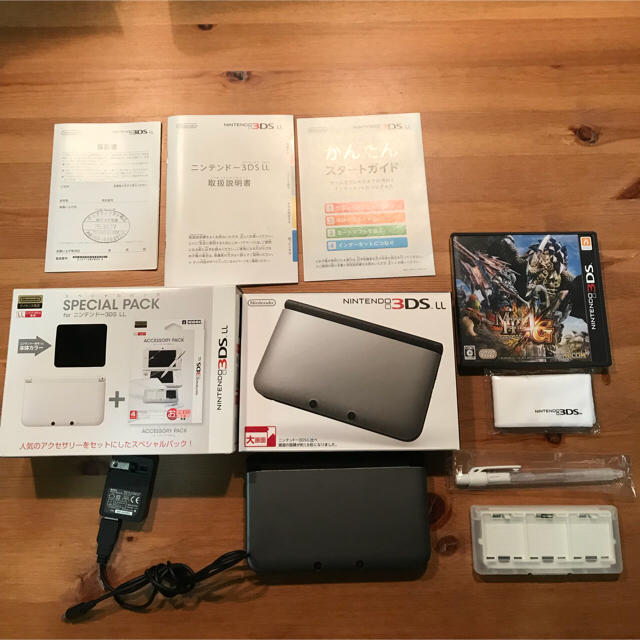 【値下交渉可】任天堂3DS LL スペシャルパック&モンハン4G