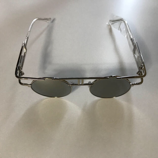 新品 未使用 パンク ゴーグル サングラス 銀 メンズ レディース メンズのファッション小物(サングラス/メガネ)の商品写真