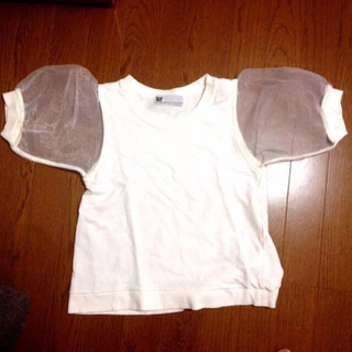 スライ(SLY)のSLYシースルースリーブtops(Tシャツ(半袖/袖なし))