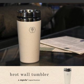 ア.デペシュ a.depeche  brot wall tumbler (タンブラー)