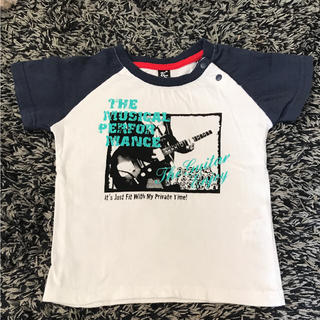 男の子 半袖Tシャツ ホワイト 95(Tシャツ/カットソー)