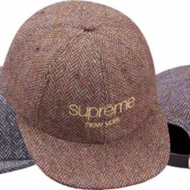 新品 Supreme Wool Classic Logo 6-Panel cap