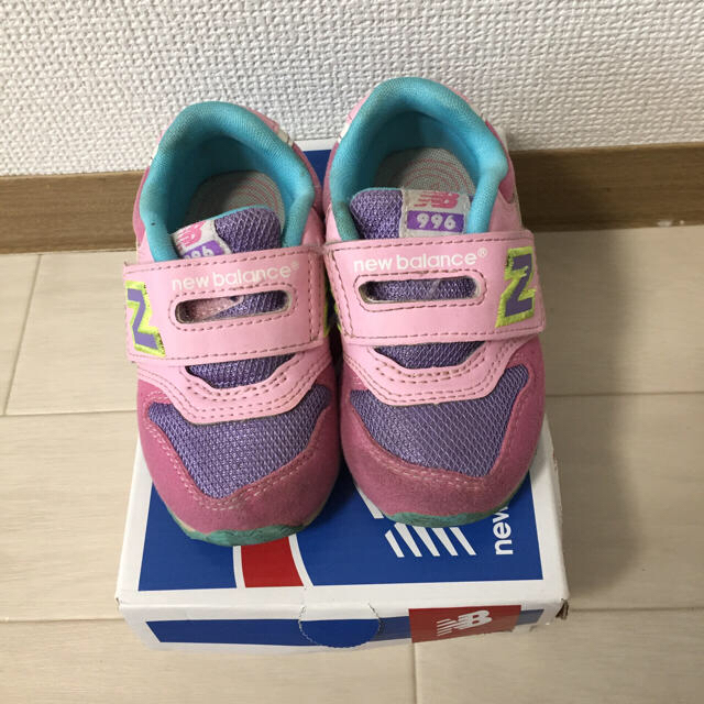 New Balance(ニューバランス)の専用 newbalance 996 13.5㎝ ピンクパープル ニューバランス キッズ/ベビー/マタニティのベビー靴/シューズ(~14cm)(スニーカー)の商品写真