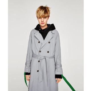 ザラ(ZARA)のZARA 新品 トレンチコート(トレンチコート)