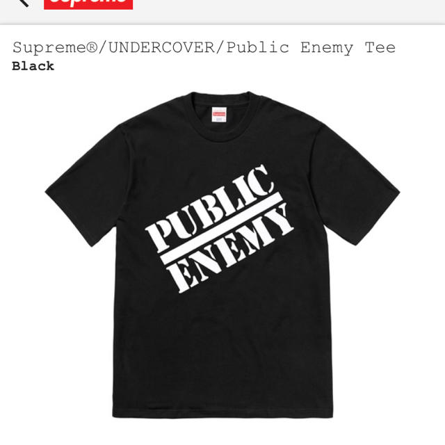 Supreme(シュプリーム)の送料込み！supreme Undercover Public Enemy メンズのトップス(Tシャツ/カットソー(半袖/袖なし))の商品写真