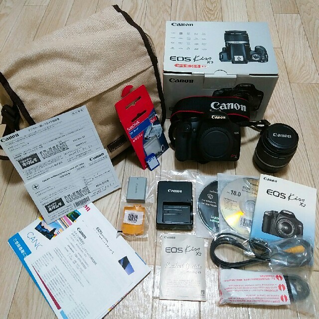 美品】Canon EOS KissX2-