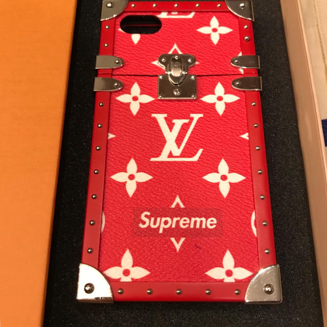 Supreme(シュプリーム)の正規品 supreme×LOUISVUITTON iPhoneケース スマホ/家電/カメラのスマホアクセサリー(iPhoneケース)の商品写真