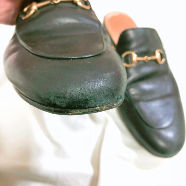 Gucci(グッチ)のGUCCI グッチ プリンスタウン スリッパ 39サイズ レディースの靴/シューズ(ローファー/革靴)の商品写真