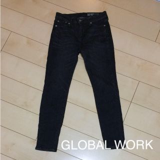 グローバルワーク(GLOBAL WORK)のGLOBAL WORK グローバルワーク スキニーフィット ブラック デニム(デニム/ジーンズ)