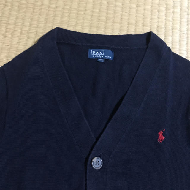 Ralph Lauren(ラルフローレン)のラルフローレン160カーディガン キッズ/ベビー/マタニティのキッズ服男の子用(90cm~)(カーディガン)の商品写真