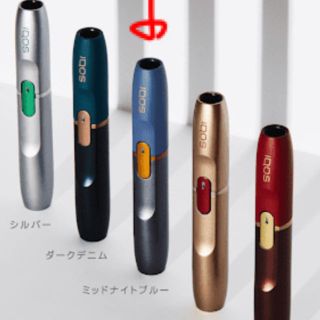 アイコス(IQOS)のミッドナイトブルー ホルダー(タバコグッズ)