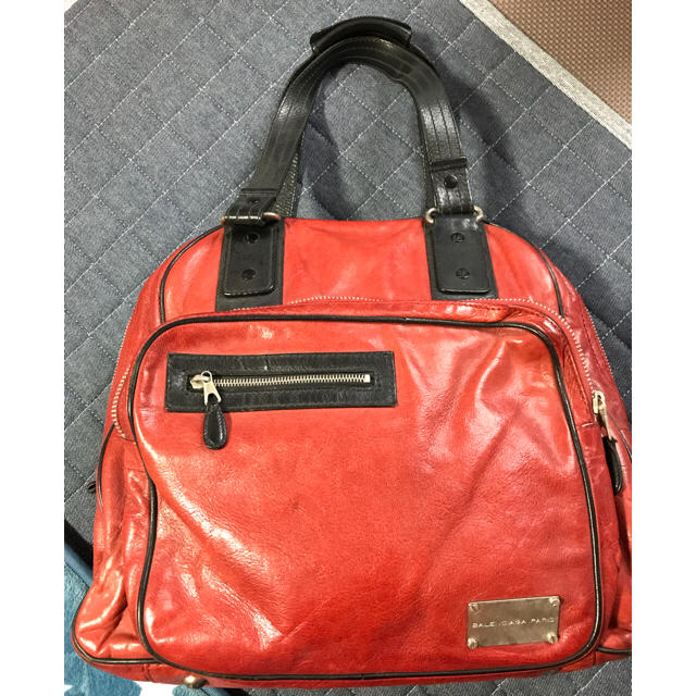 BALENCIAGA BAG(バレンシアガバッグ)のバレンシアガ メンズ バッグ レッド BALENCIAGA メンズのバッグ(その他)の商品写真