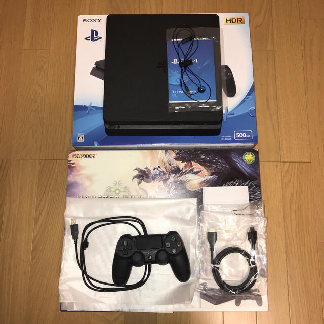 SONY - 現行PS4☆本体 CUH-2100A jetblack 500GB プレステ4の通販 by 釣具問屋｜ソニーならラクマ