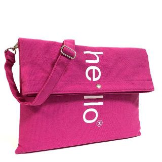 アネロ(anello)の【anello】《13％OFF》anello/helloショルダー［ピンク］(ショルダーバッグ)