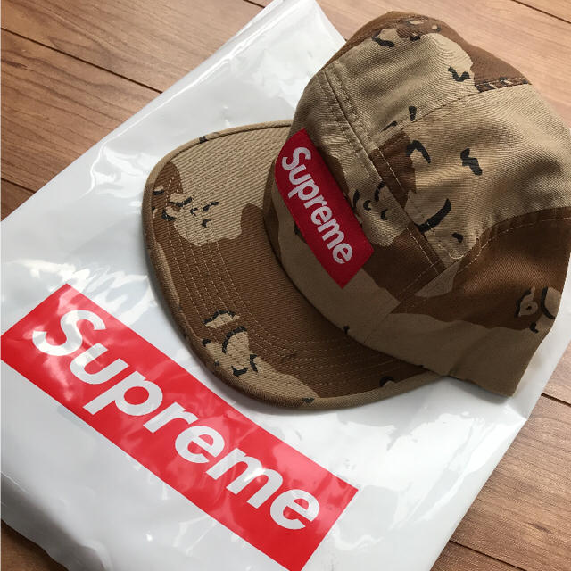 17AW Supreme Washed Twill Camp Cap