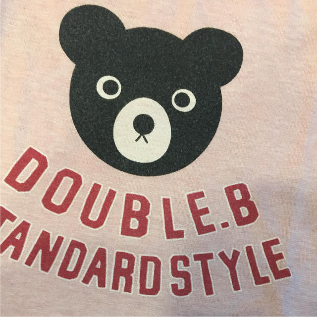 DOUBLE.B(ダブルビー)のダブルビー♡Tシャツ キッズ/ベビー/マタニティのキッズ服女の子用(90cm~)(Tシャツ/カットソー)の商品写真