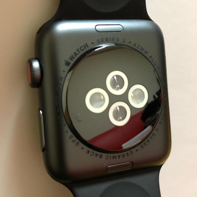 Apple(アップル)のApple Watch Series 3 （GPS + Cellularモデル） スマホ/家電/カメラのスマホアクセサリー(その他)の商品写真