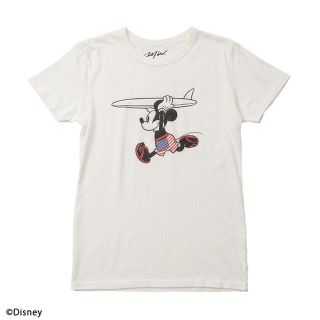 ダブルティー(WTW)の《新品・完売》WTW MICKEY T LETS SURF M WH(Tシャツ(半袖/袖なし))