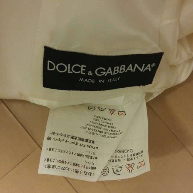 元値10万 Dolce&Gabbana　白ジャケット　ドルチェ&ガッパーナ