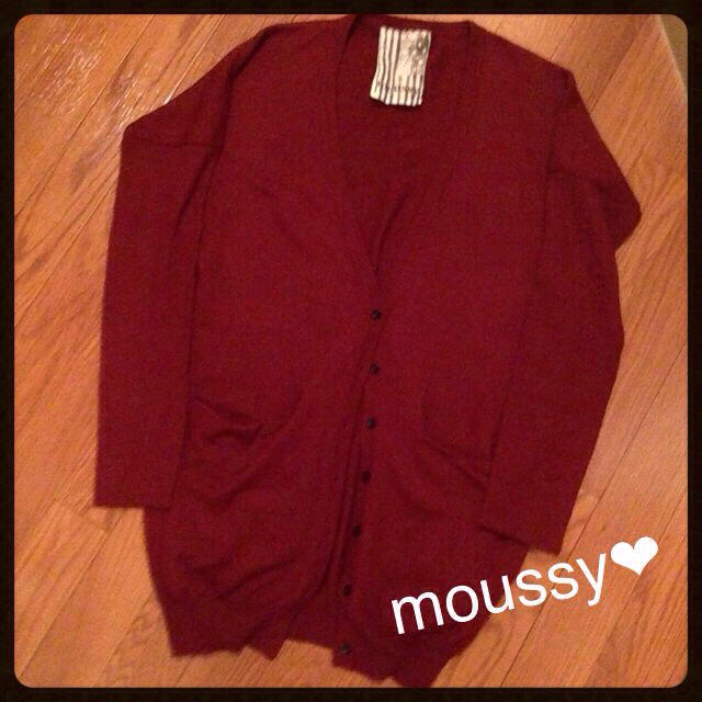 moussy(マウジー)のmoussy ロングカーデ レディースのトップス(カーディガン)の商品写真