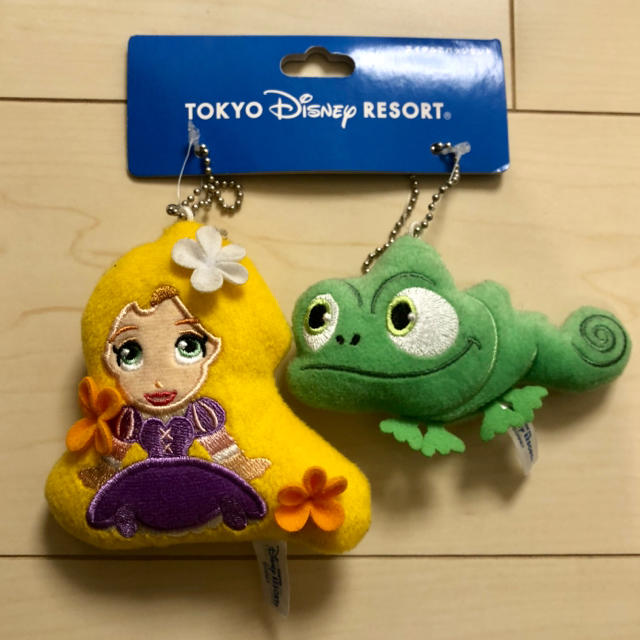 Disney(ディズニー)のDisney land ぬいぐるみバッジ エンタメ/ホビーのおもちゃ/ぬいぐるみ(キャラクターグッズ)の商品写真