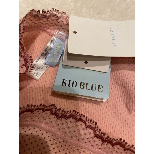 KID BLUE(キッドブルー)の新品タグ付☆キッドブルー　ドット柄ショーツ　ピンク　M 水玉　　 レディースの下着/アンダーウェア(ショーツ)の商品写真