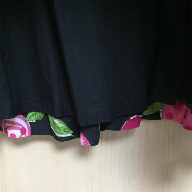 JaneMarple(ジェーンマープル)のジェーンマープル フルーツ柄スカート 美品 レディースのスカート(ひざ丈スカート)の商品写真