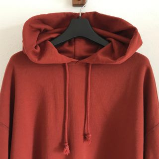 ロンハーマン(Ron Herman)のAURALEE 18SS パーカー BRICK RED 3 赤 煉瓦 レッド(パーカー)