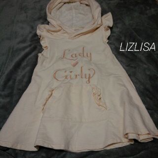 リズリサ(LIZ LISA)のさき様専用23日までLIZLISAフード付きミニワンピース(ミニワンピース)