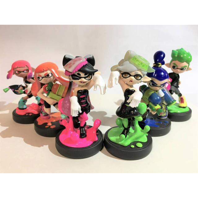 任天堂 Amiibo アミーボ スプラトゥーン ６体 ガール ボーイ アオリ ホタルの通販 By そるとりん S Shop ニンテンドウならラクマ