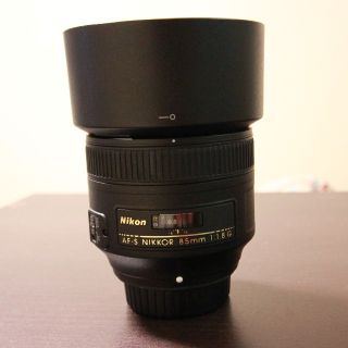 ニコン(Nikon)の【レイン様　専用】良品　AF-S NIKKOR 85mm f/1.8G(レンズ(単焦点))