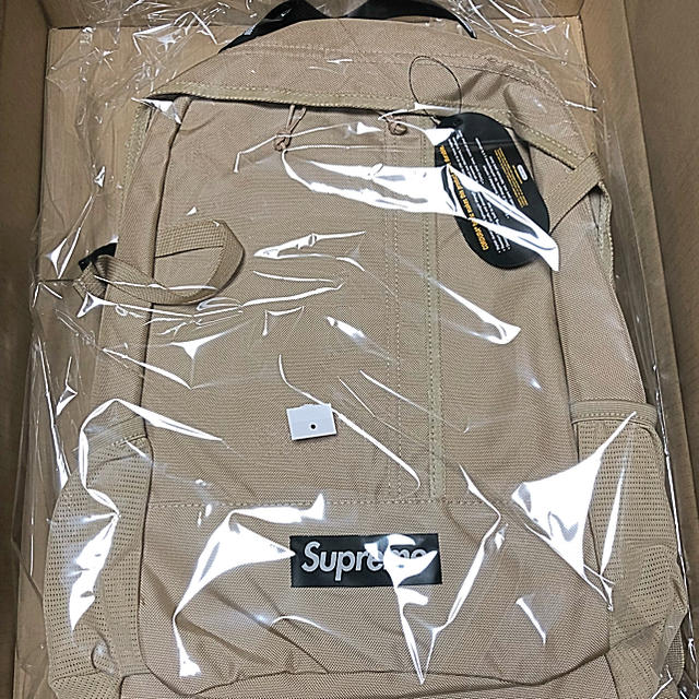 Supreme(シュプリーム)のSupreme 2018ss backpack tan メンズのバッグ(バッグパック/リュック)の商品写真