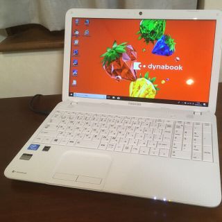 東芝 - TOSHIBA dynabook 綺麗な白 美品ですの通販 by フィービス