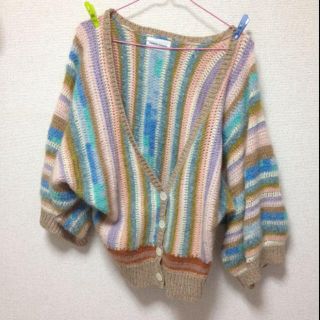 ツモリチサト(TSUMORI CHISATO)のツモリチサト パステルニットカーディガン(カーディガン)