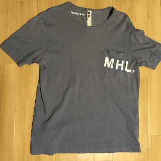 マーガレットハウエル(MARGARET HOWELL)のMHLロゴTシャツメンズL代官山限定色(Tシャツ/カットソー(半袖/袖なし))