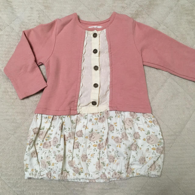 Biquette Club(ビケットクラブ)のBiquette Club☆ワンピース チュニック 90 キッズ/ベビー/マタニティのキッズ服女の子用(90cm~)(ワンピース)の商品写真