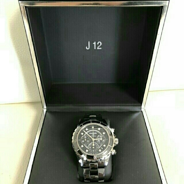 CHANEL(シャネル)の【出品ラスト☆限界値下】CHANEL J12 クロノグラフ メンズの時計(腕時計(アナログ))の商品写真