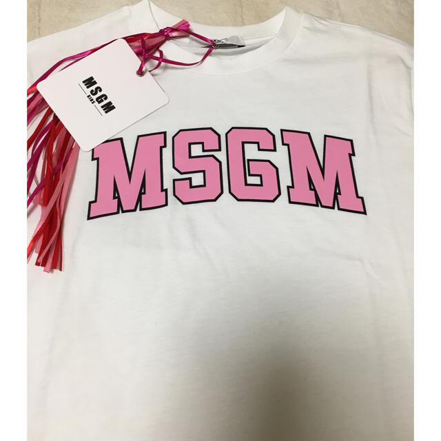 おまとめ購入♡2018SS 新作✨ MSGM クロップドロゴプリント  Tシャツ