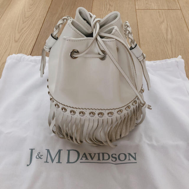 J&M DAVIDSON - ドゥロワー別注 J&M Davidson カーニバル バッグ 白の ...