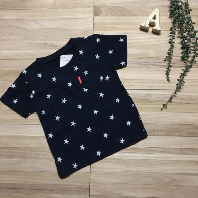 RODEO CROWNS(ロデオクラウンズ)のロデオクラウンズ 星柄 Tシャツ キッズ/ベビー/マタニティのキッズ服男の子用(90cm~)(Tシャツ/カットソー)の商品写真