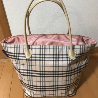 バーバリーブルーレーベル(BURBERRY BLUE LABEL)の〔美品〕バーバリーブルーレーベル バッグ(トートバッグ)