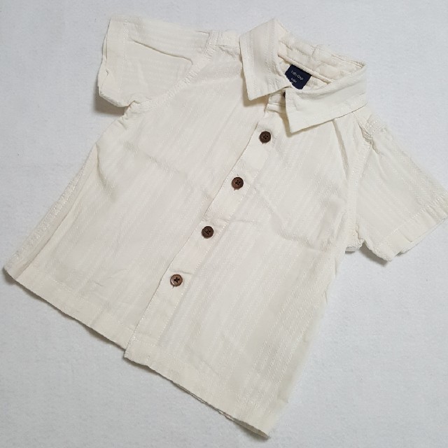 babyGAP(ベビーギャップ)の80★babygap半袖シャツ キッズ/ベビー/マタニティのベビー服(~85cm)(シャツ/カットソー)の商品写真